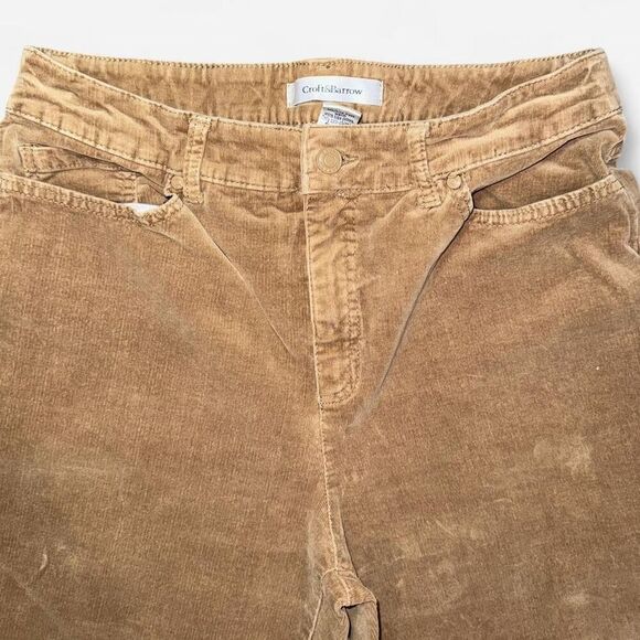Croft & Barrow Khaki Tan Corduroy Pants - Picture 2 of 7
